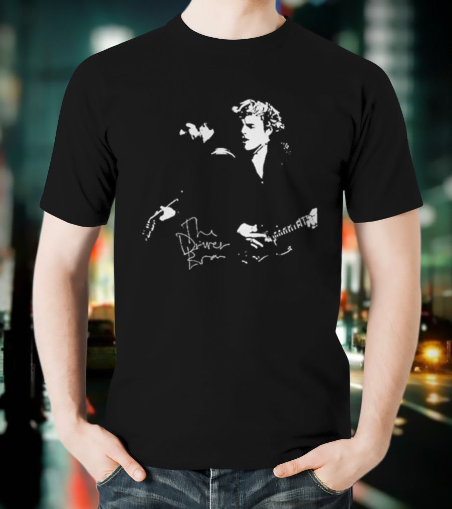 The Driver Era Stamp Guitar Silhouette T-Shirt