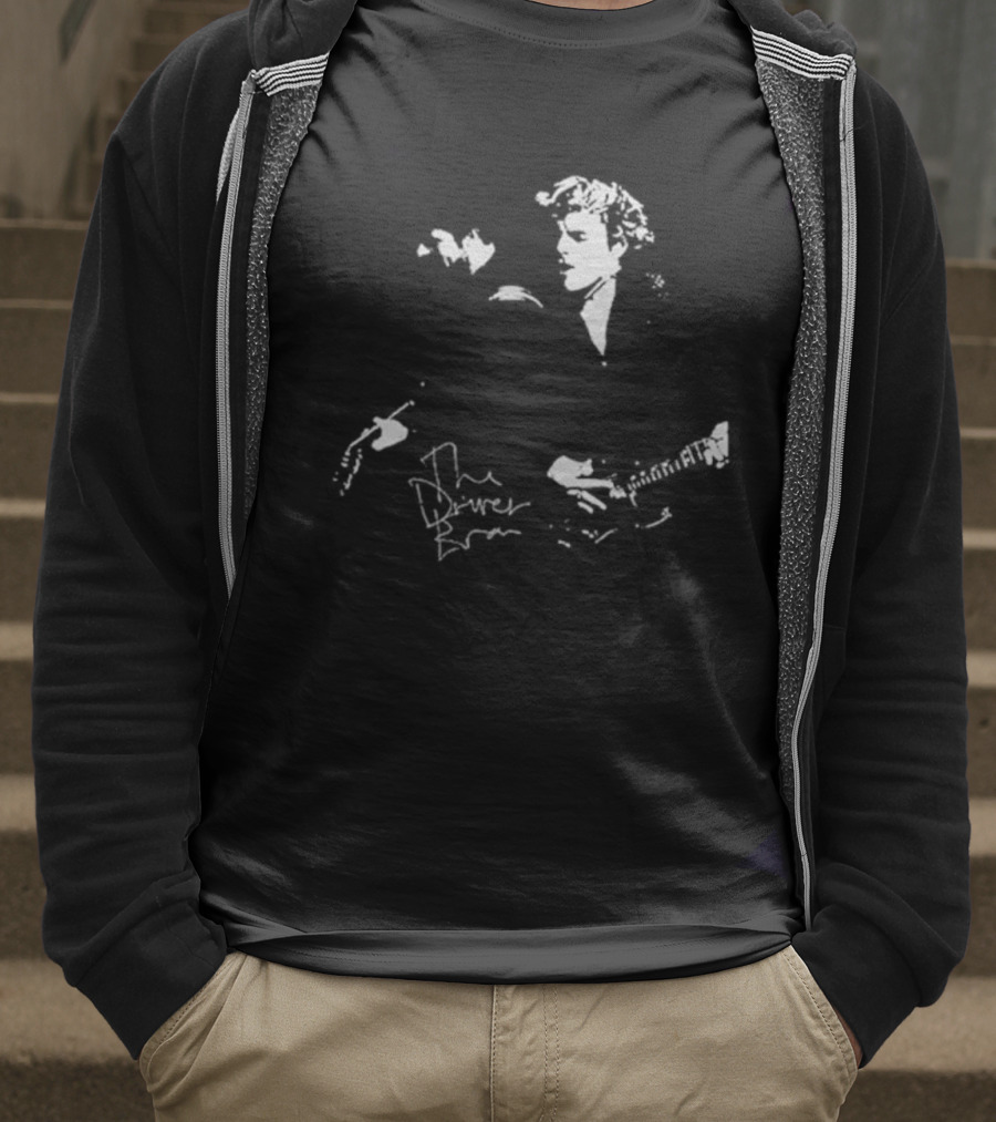 The Driver Era Stamp Guitar Silhouette T-Shirt