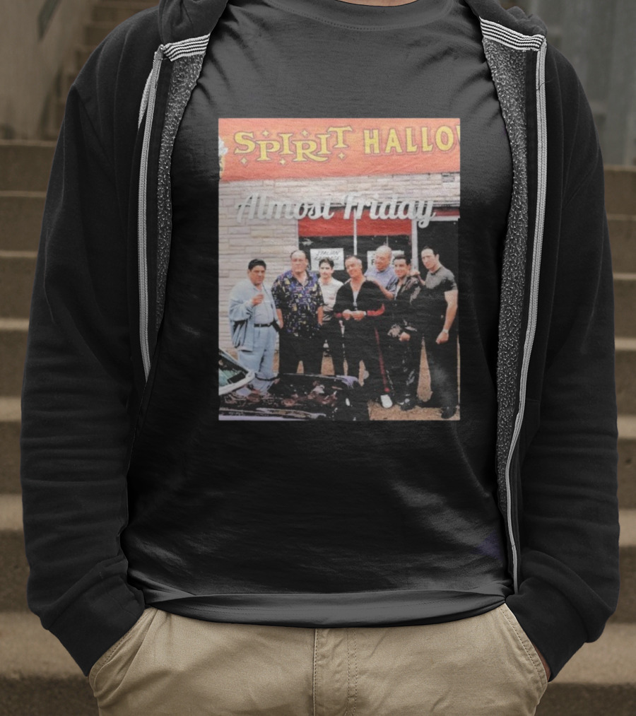 Almost Friday Sopranos Spirit Halloween Italian Eatery T-Shirt