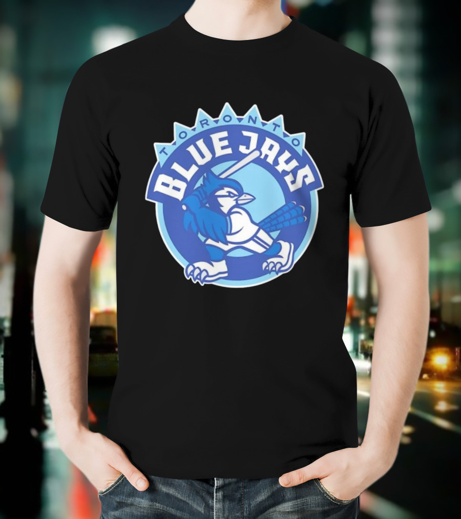 Toronto Blue Jays Vintage Bird Emblem T-Shirt