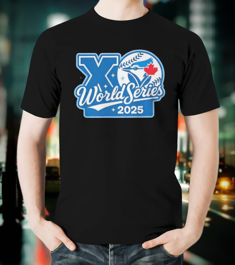 Toronto Blue Jays XO World Series 2025 Vintage Baseball Music Collab T-Shirt