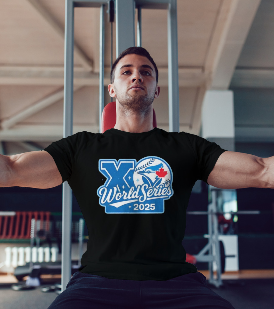 Toronto Blue Jays XO World Series 2025 Vintage Baseball Music Collab T-Shirt