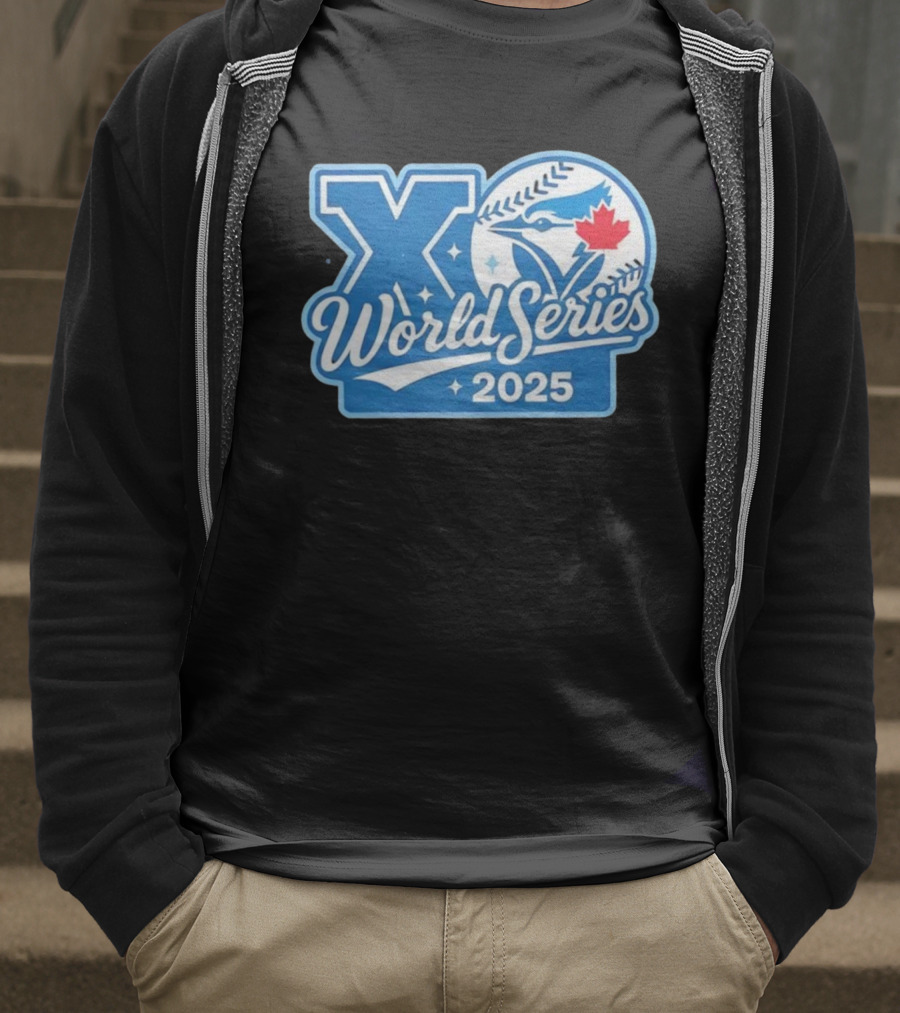 Toronto Blue Jays XO World Series 2025 Vintage Baseball Music Collab T-Shirt