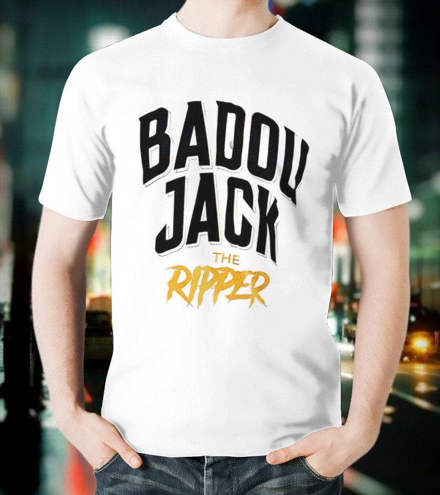 Badou Jack The Ripper Boxing Legend Merchandise T-Shirt