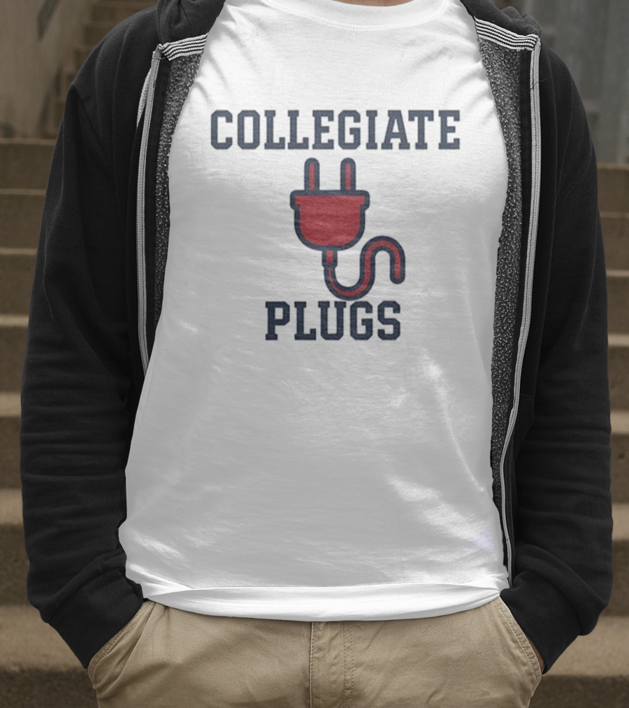 Collegiate Plugs University Power Connection T-Shirt