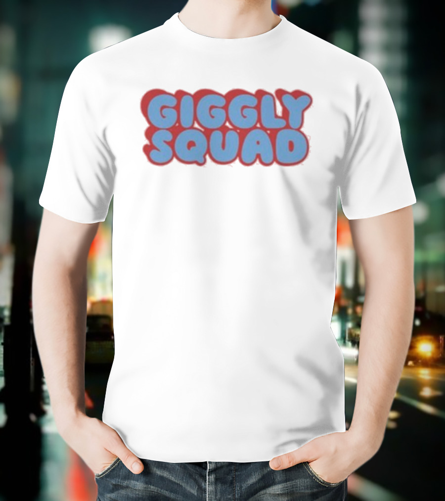 Giggly Squad Bubble Text T-Shirt