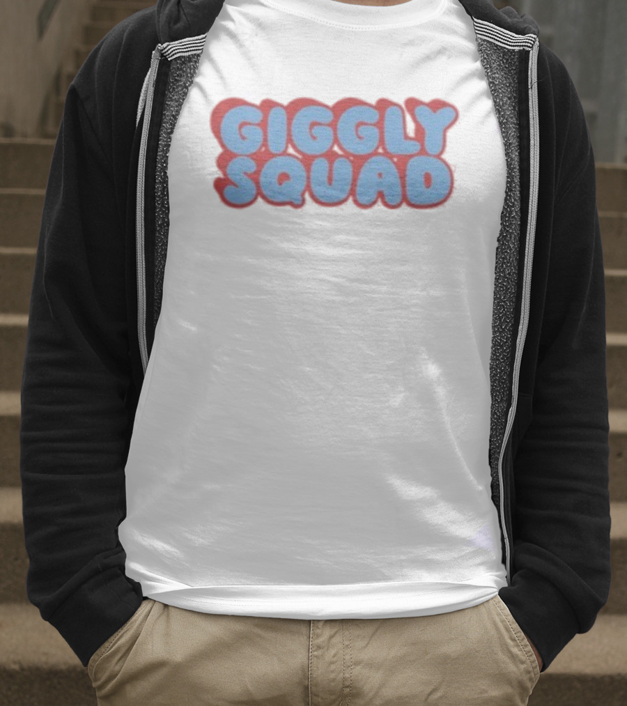 Giggly Squad Bubble Text T-Shirt