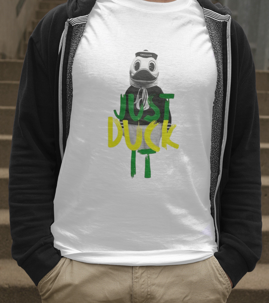 Oregon Ducks Just Duck It Women's Basketball T-Shirt