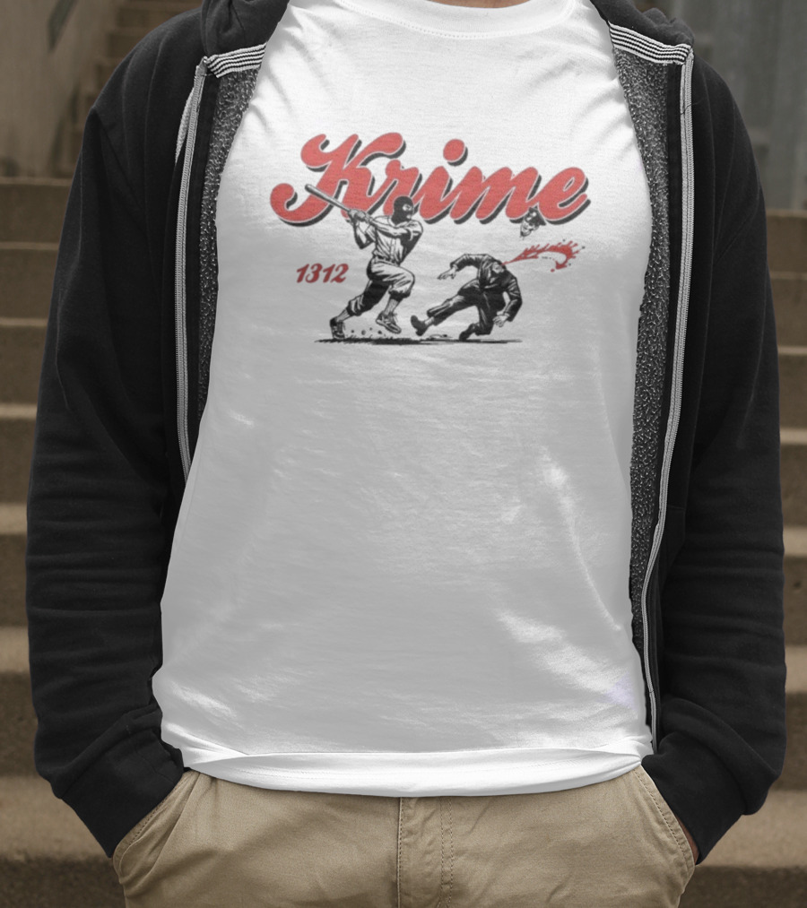 Krime 1312 Take A Swing Dynamic Action Pose T-Shirt