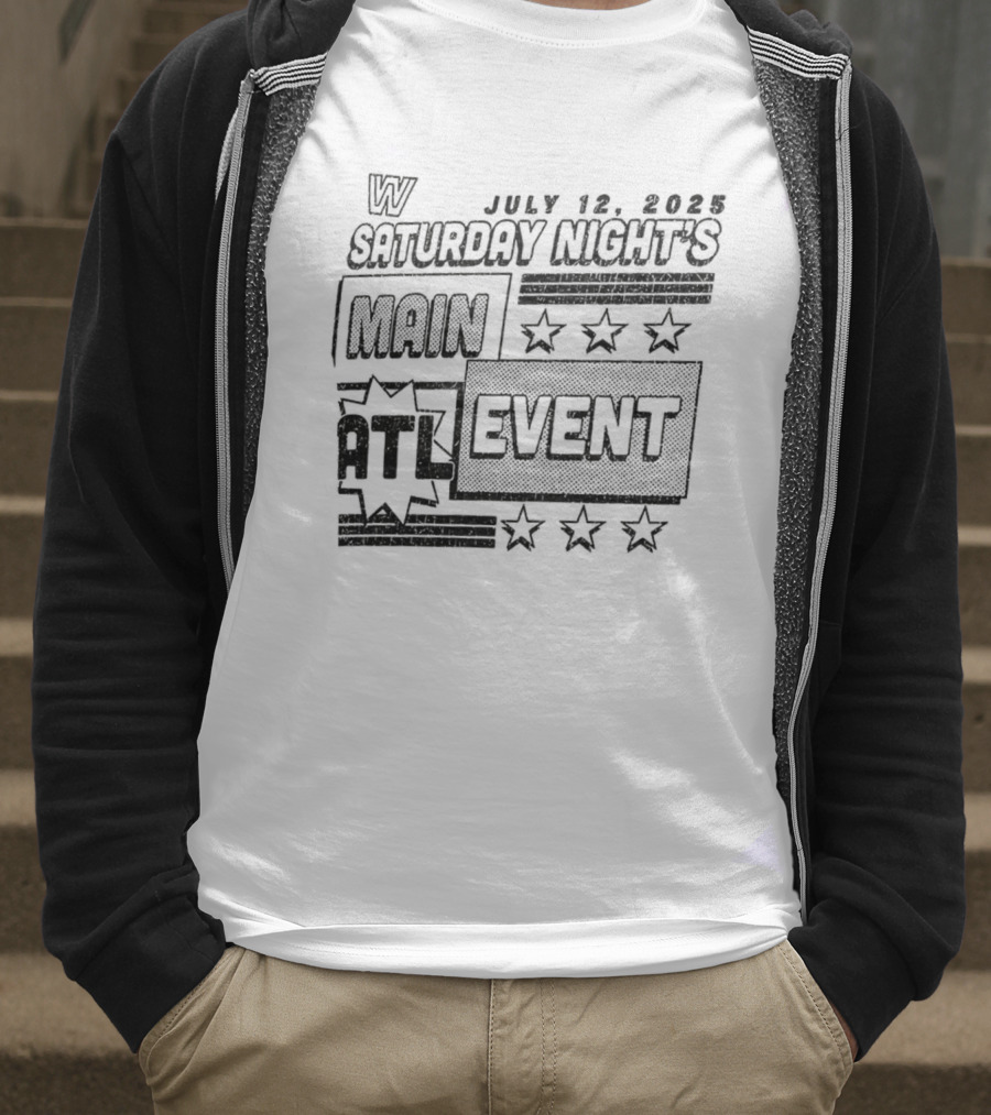 WWE Saturday Night’s Main Event Atlanta July 19 2025 T-Shirt