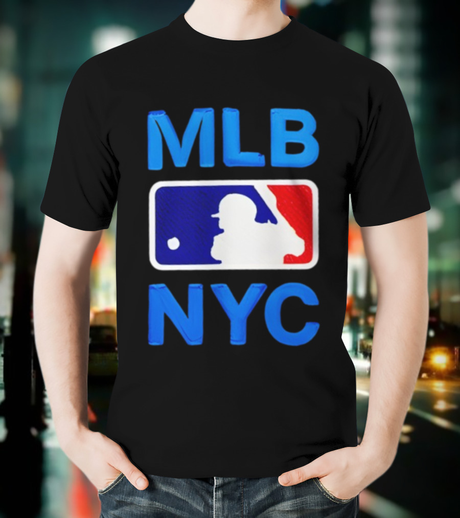 MLB NYC 2025 Baseball T-Shirt