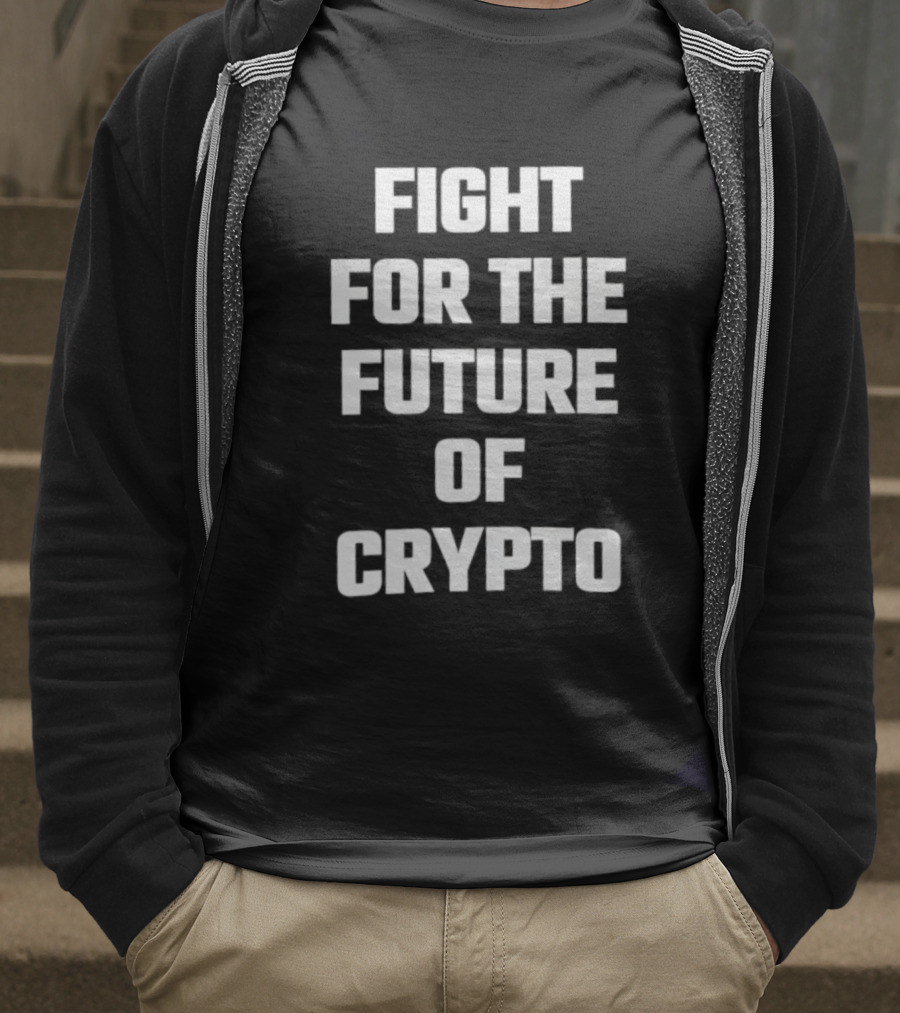 Fight For The Future Of Crypto Movement T-Shirt