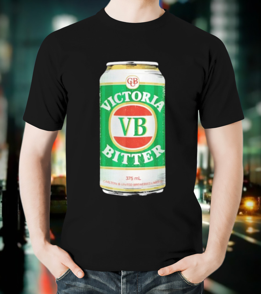 Victoria Bitter VB 375 ML Can GUB Carlton United Breweries T-Shirt