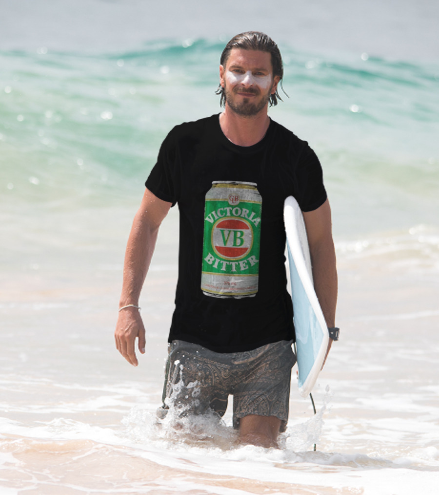 Victoria Bitter VB 375 ML Can GUB Carlton United Breweries T-Shirt