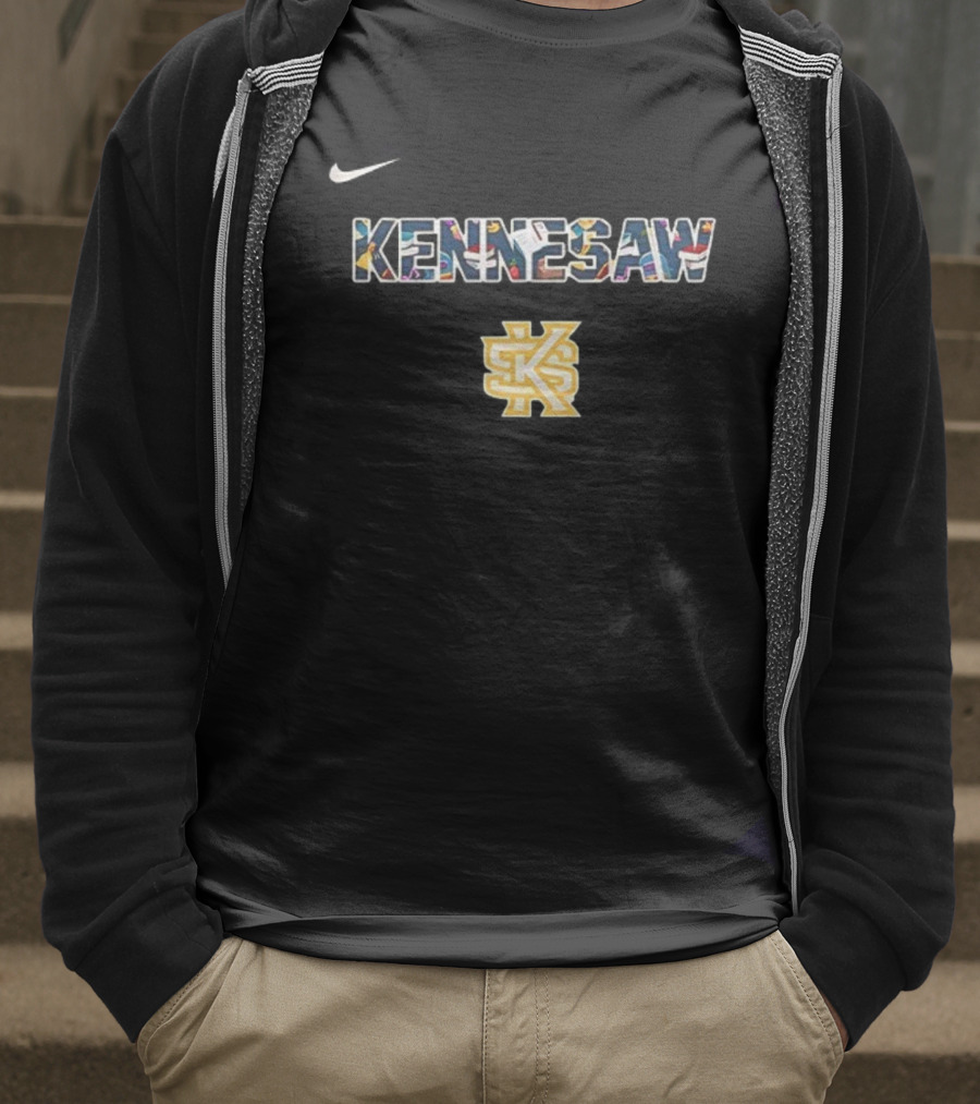 Kennesaw State KS Logo Teachers Teach Love Inspire Appreciation T-Shirt