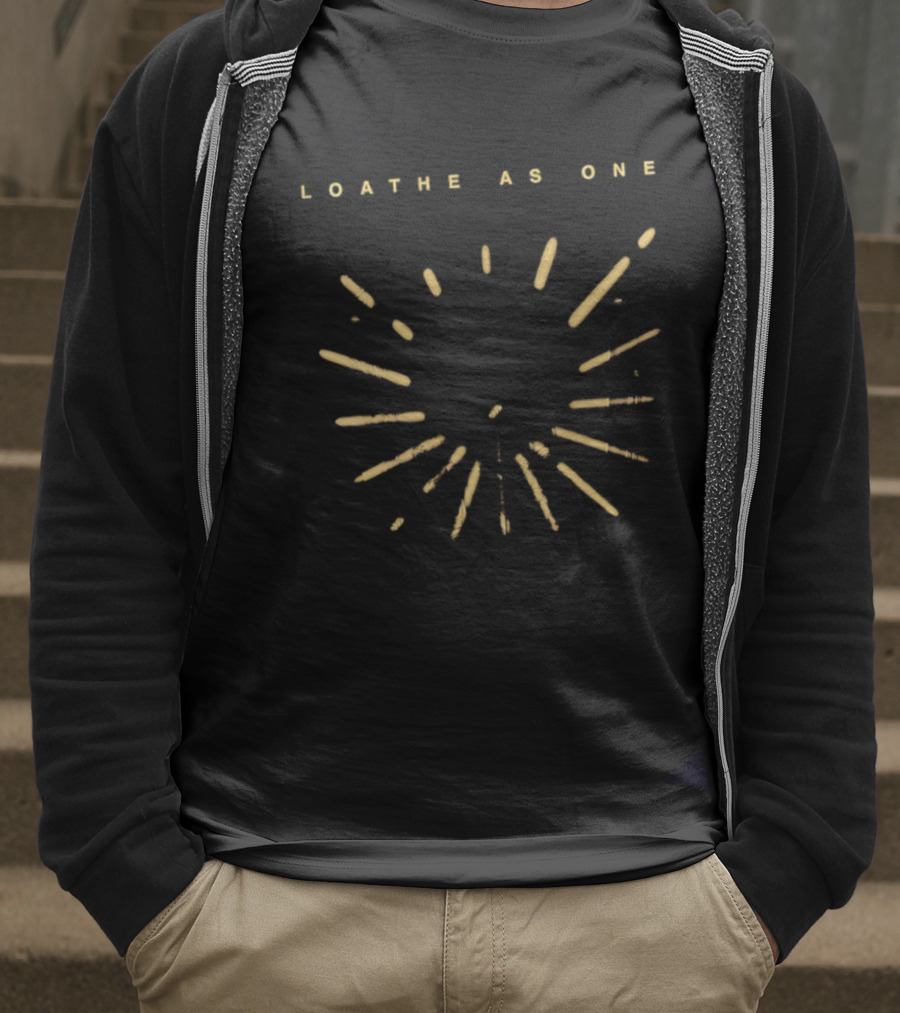 Loathe As One Radiating Lines T-Shirt