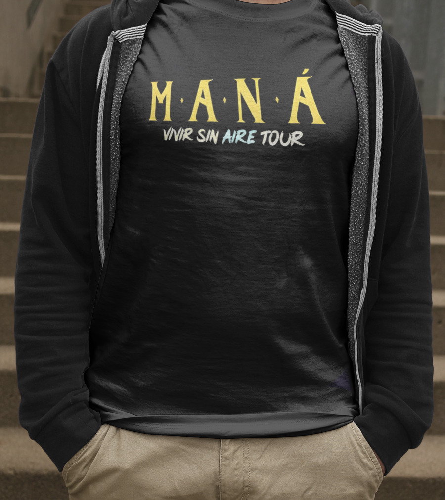 Maná Vivir Sin Aire Tour 2025 T-Shirt
