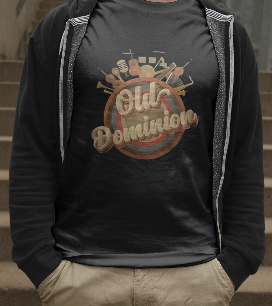 Old Dominion How Good Is That World Tour Vintage Instruments T-Shirt