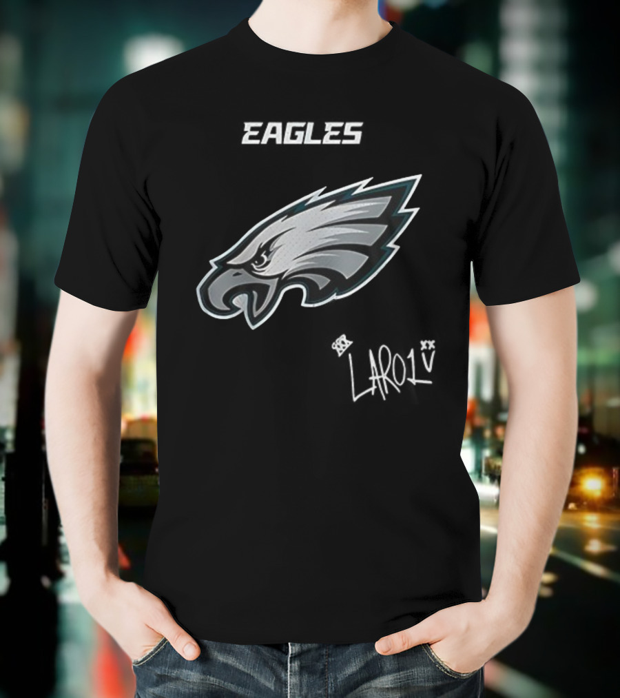 Philadelphia Eagles Kid LAROI Berlin Game 2025 T-Shirt