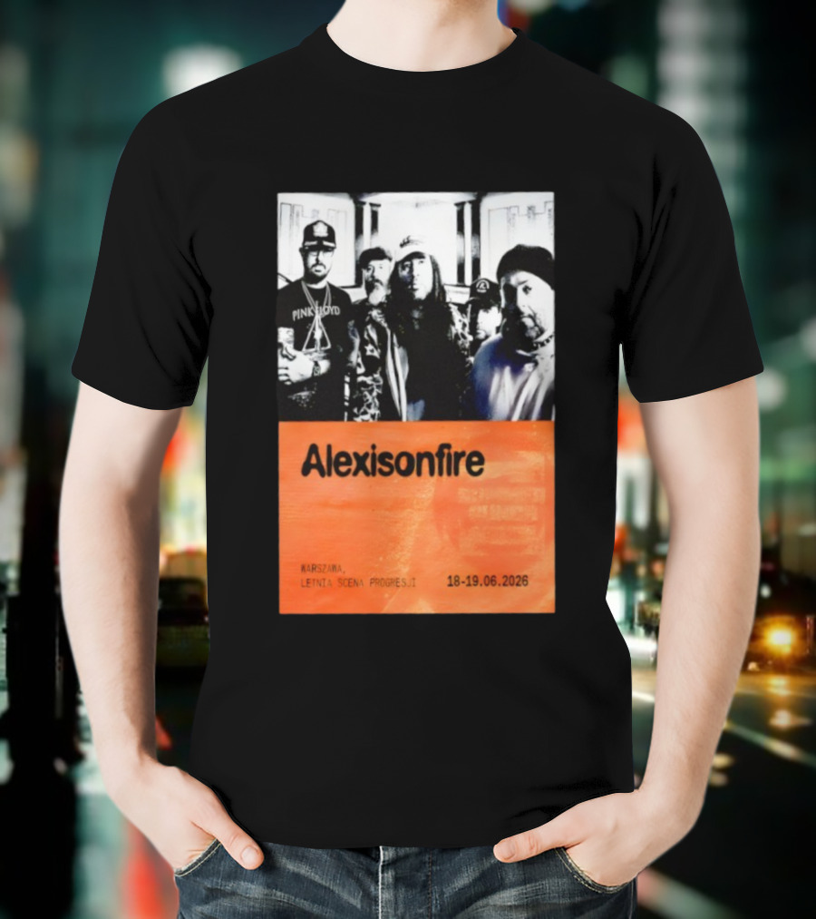 Alexisonfire Summer Punch Festival Warszawa Letnia Scena Progresji June 18-19 2026 T-Shirt