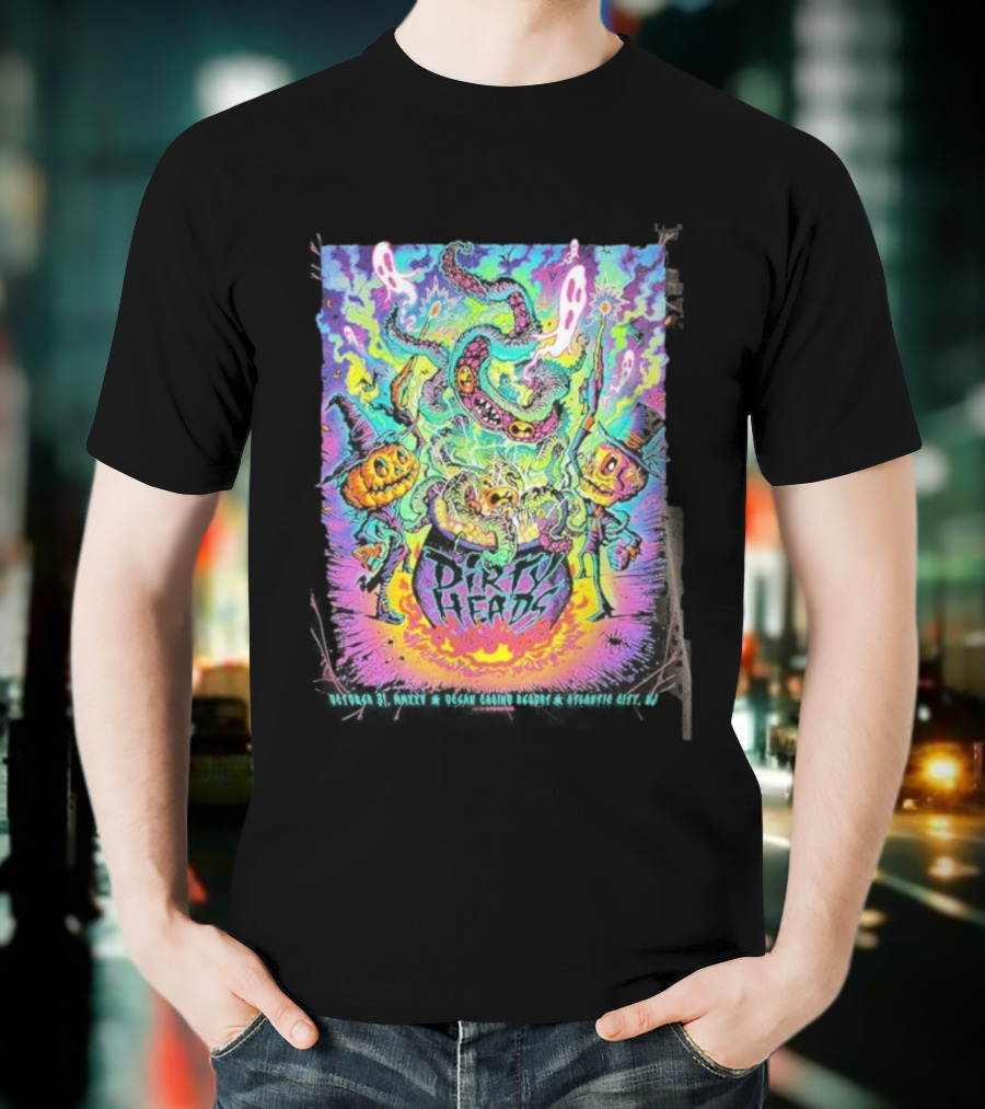 Dirty Heads Halloween October 31 Ocean Casino Resort Atlantic City NJ 2025 T-Shirt
