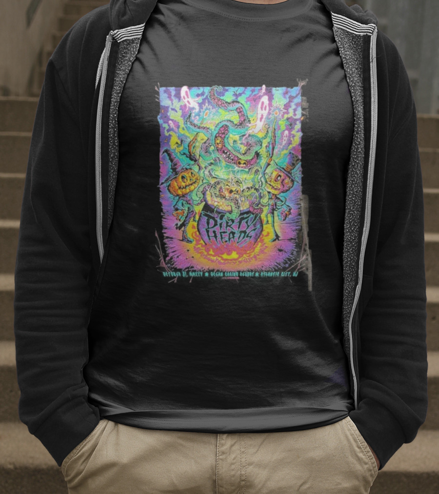 Dirty Heads Halloween October 31 Ocean Casino Resort Atlantic City NJ 2025 T-Shirt
