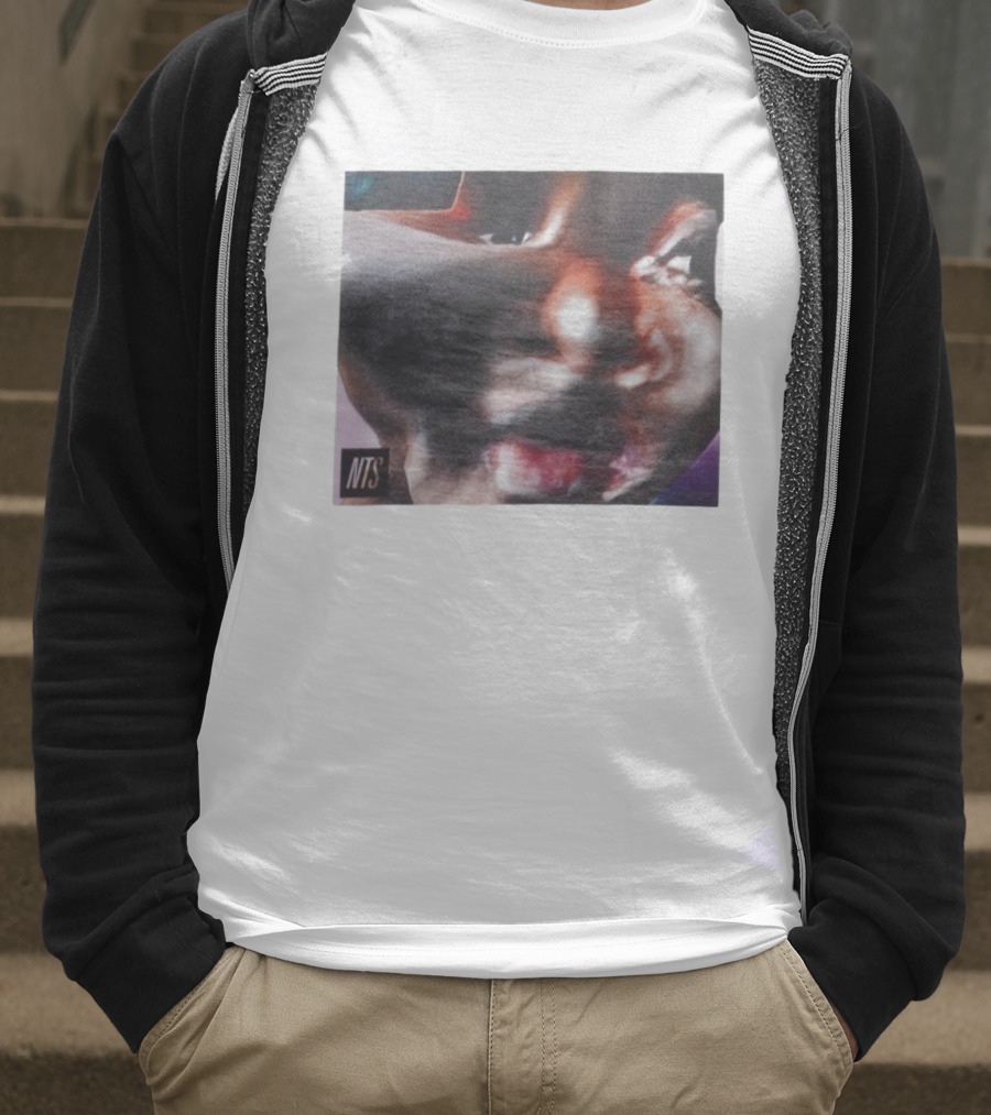 Frank Dorrey NTS Squish Face Distorted Portrait T-Shirt