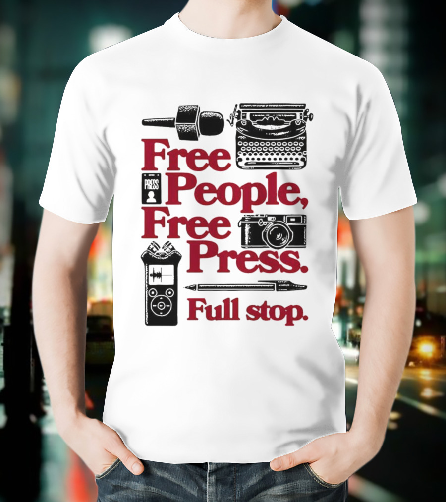 Free People Free Press Full Stop T-Shirt