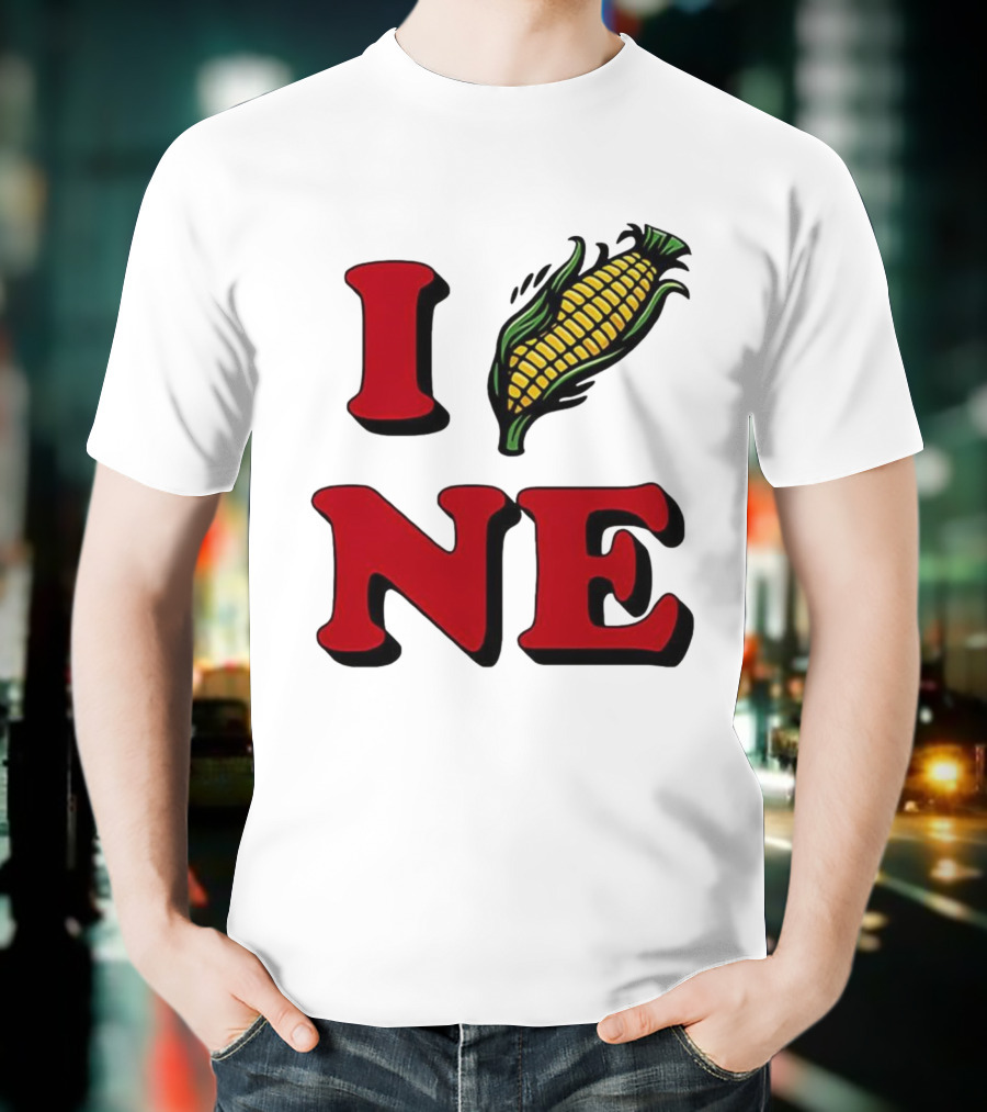 I Corn Ne University Of Nebraska Cornhuskers T-Shirt