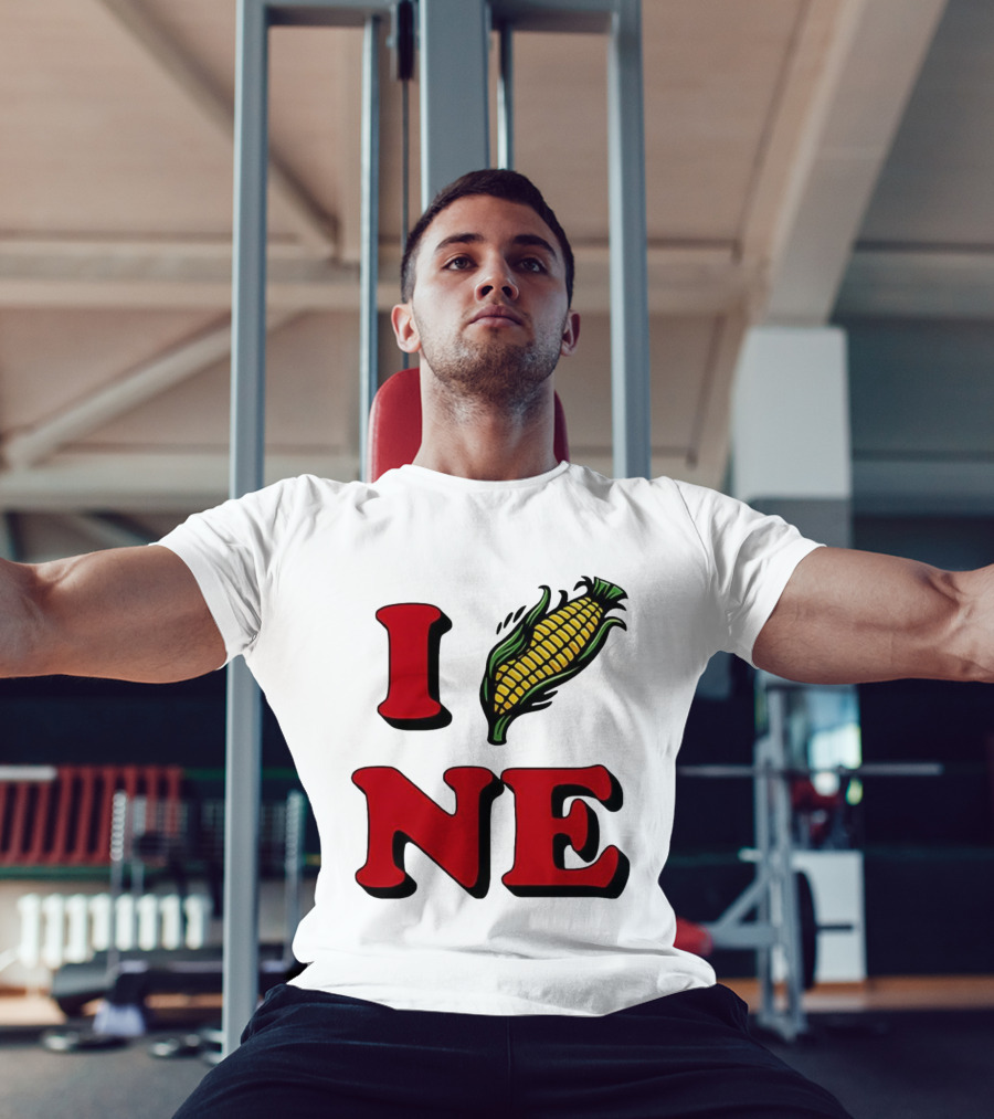 I Corn Ne University Of Nebraska Cornhuskers T-Shirt