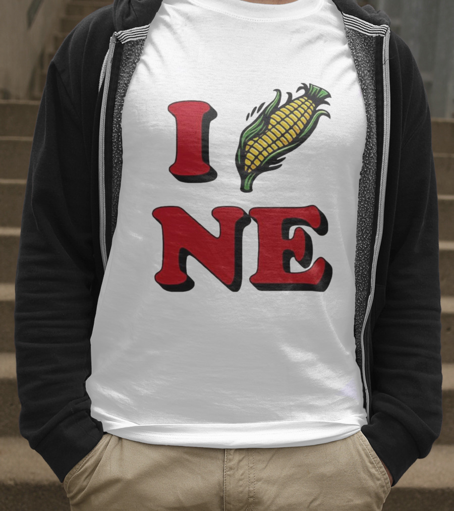 I Corn Ne University Of Nebraska Cornhuskers T-Shirt