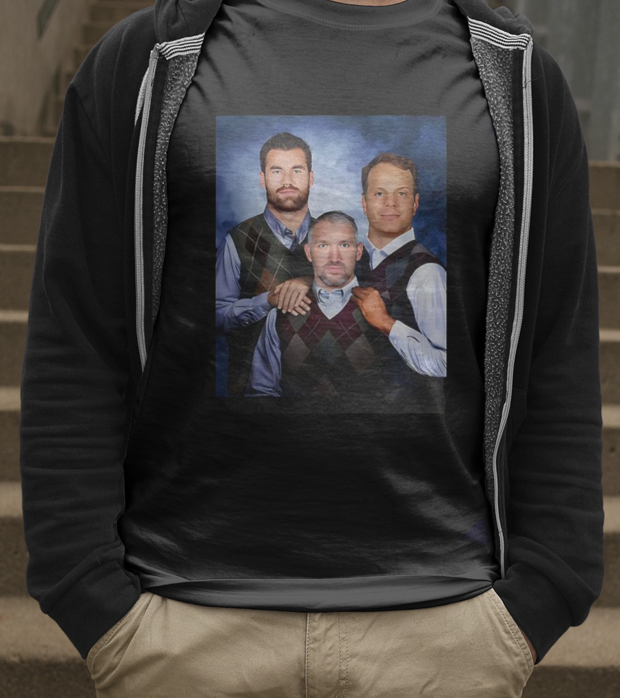 Alexander Ovechkin Tom Wilson John Carlson Step Brothers Portrait T-Shirt