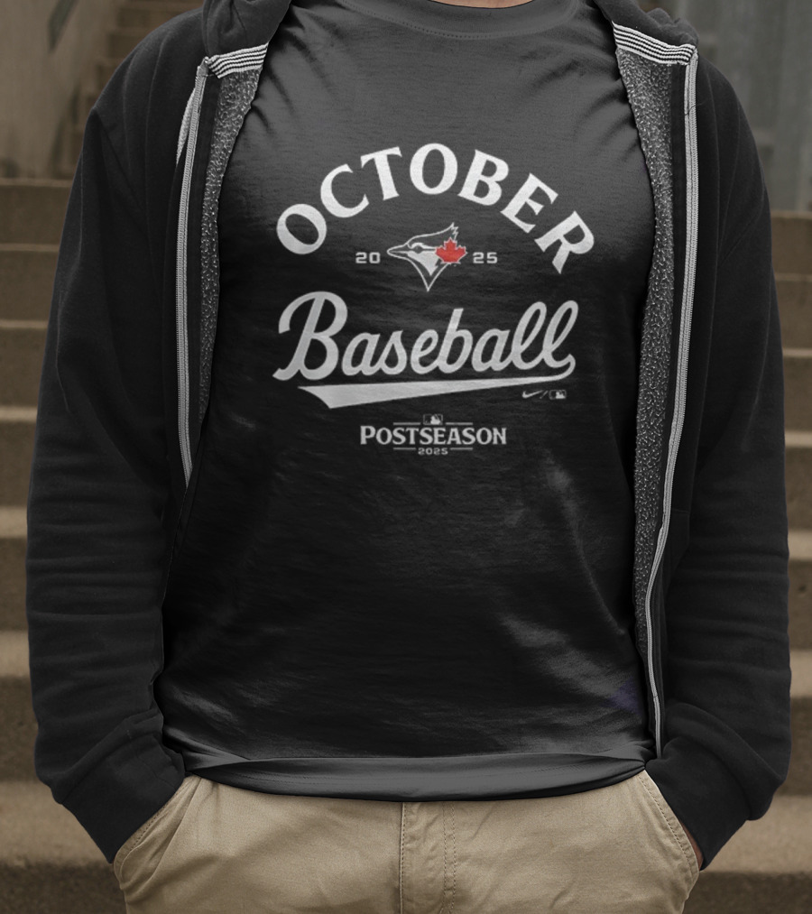 October Baseball Postseason Toronto Blue Jays 2023 Nike T-Shirt