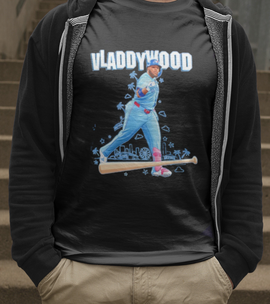 Vladdywood Vladimir Guerrero Jr. Toronto Blue Jays MLB Baseball Player Iconic Style T-Shirt