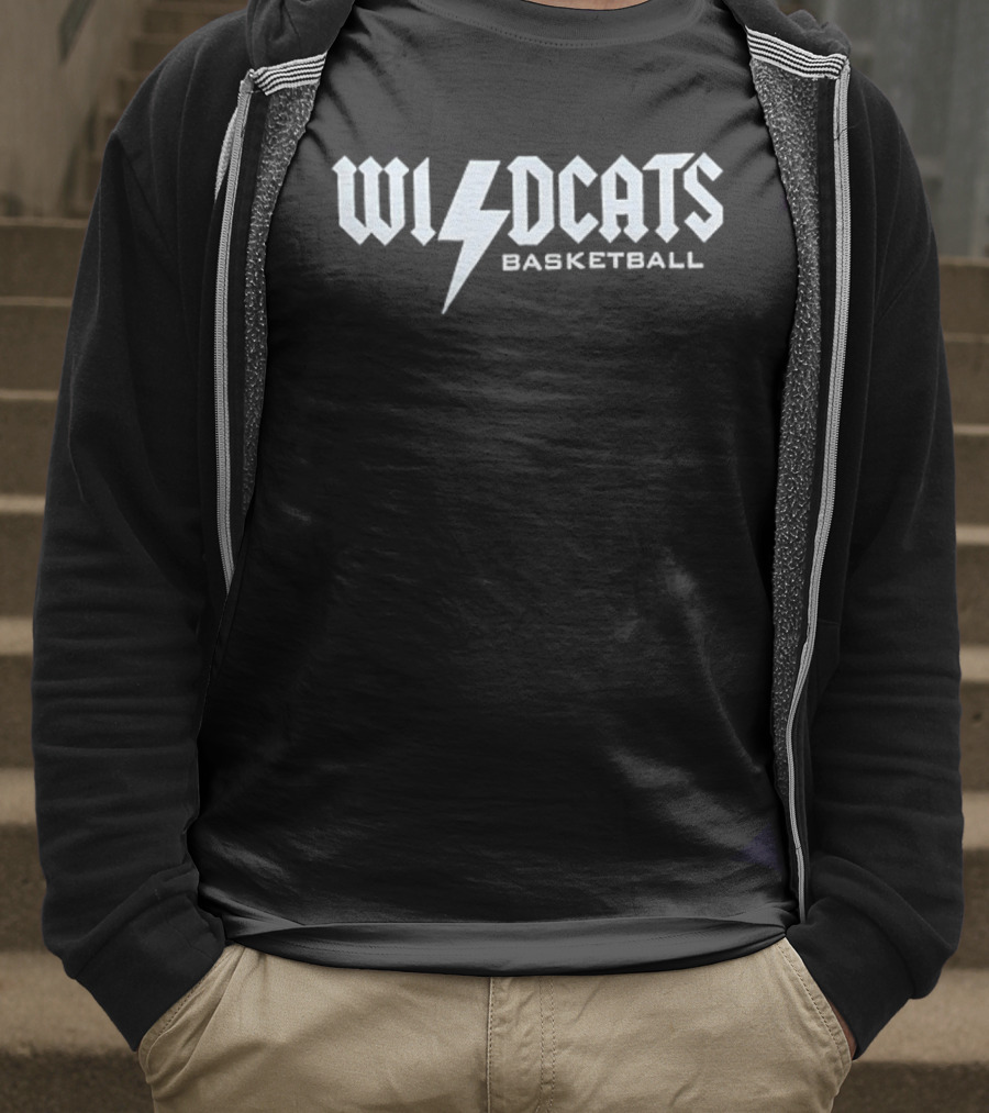Wildcats Basketball 2025 2026 Tour Dates Moody T-Shirt