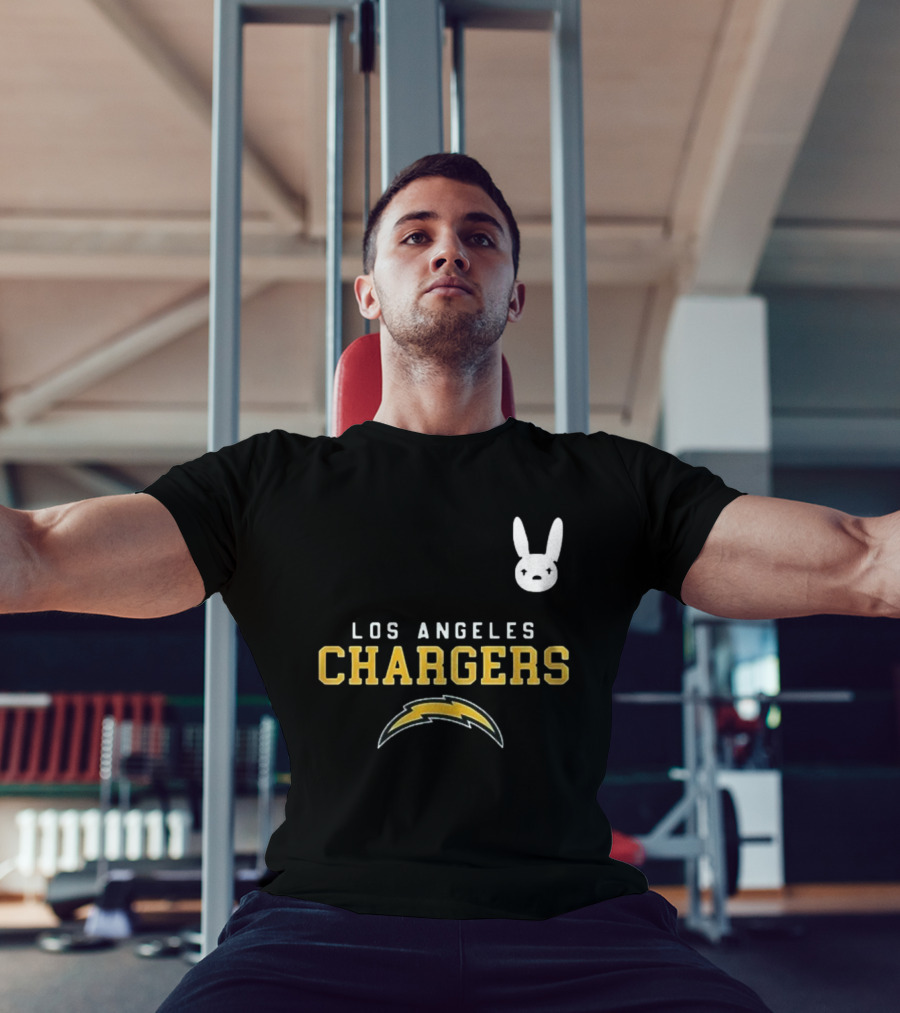 Los Angeles Chargers DTMF Bad Bunny Collaboration T-Shirt