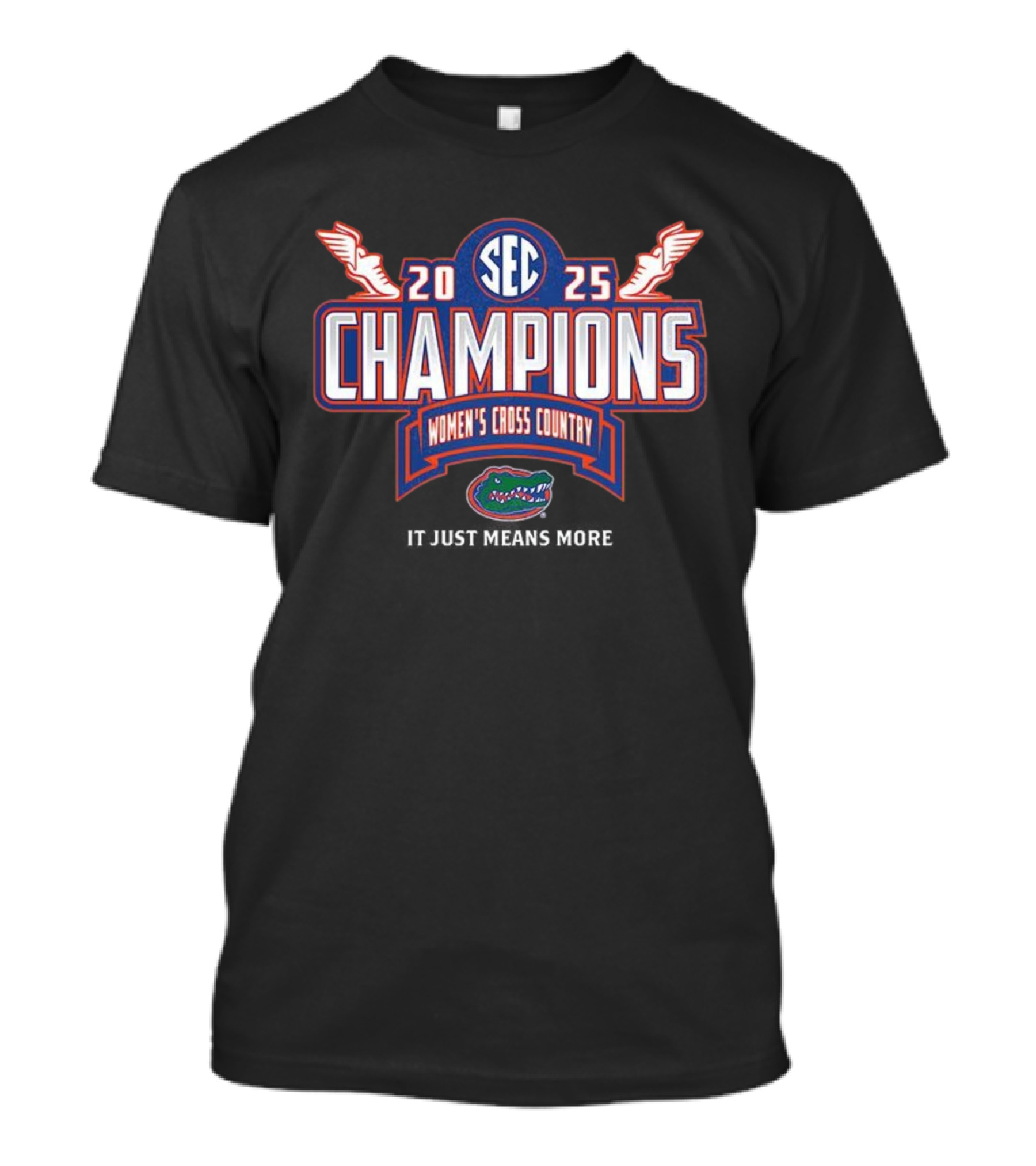 SEC 2025 Champions Women’s Cross Country Florida Gators T-Shirt