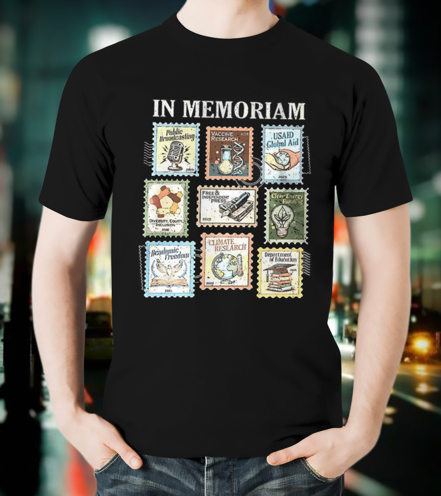 USAID Global Aid Diversity Equity Inclusion Free Independent Press Clear Energy Funding Academic Freedom Climate Research Department Of Education T-Shirt