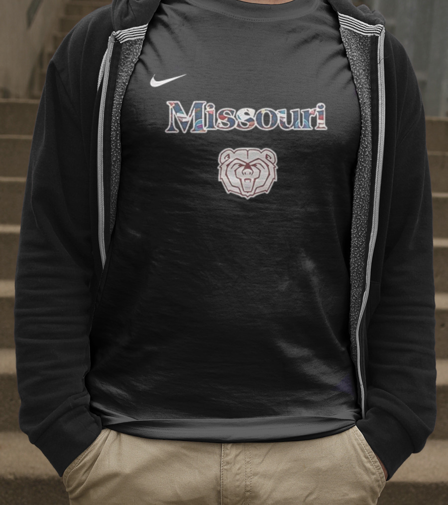 Missouri Nike Bears Logo 2025 T-Shirt