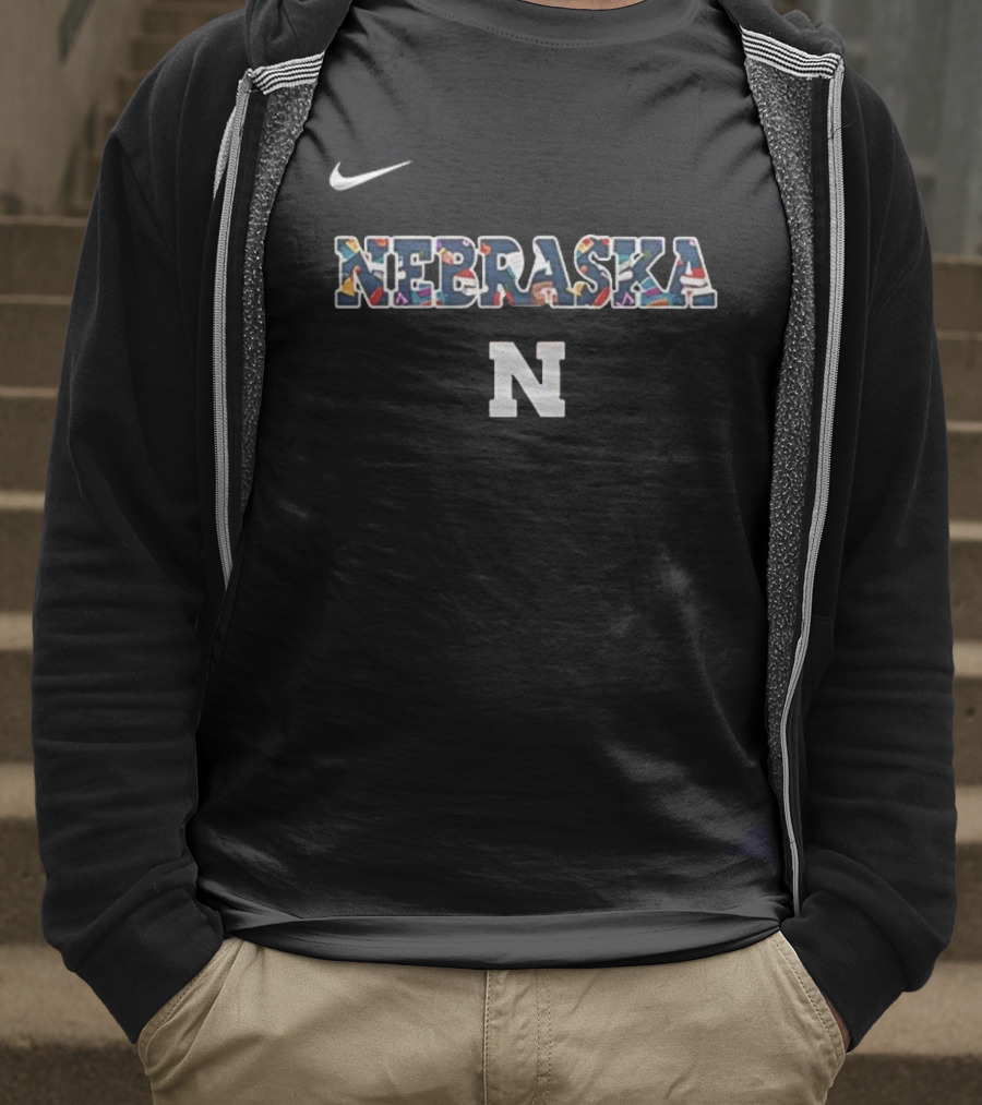 Nebraska Cornhuskers Teach Love Inspire Teacher Appreciation 2025 T-Shirt