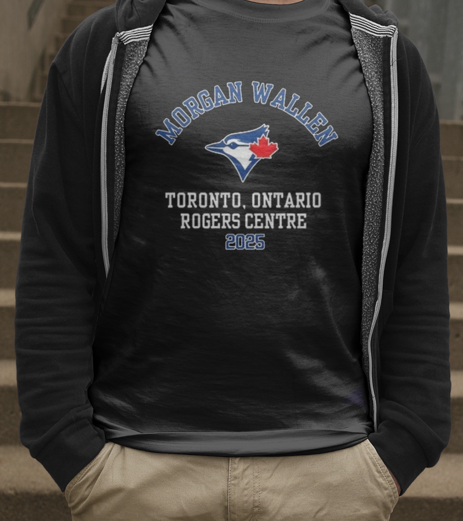 Morgan Wallen Toronto Blue Jays Tour 2025 T-Shirt
