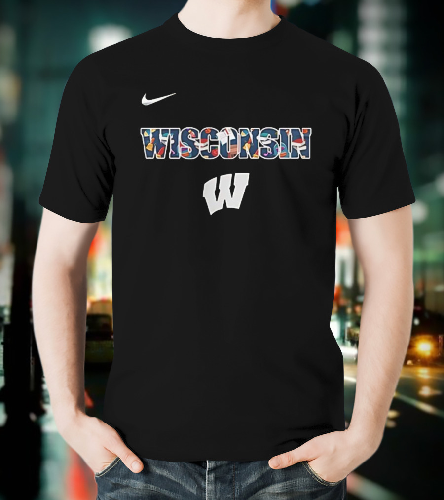 Nike Wisconsin W Badgers Teacher Teach Love Inspire Appreciation 2025 T-Shirt
