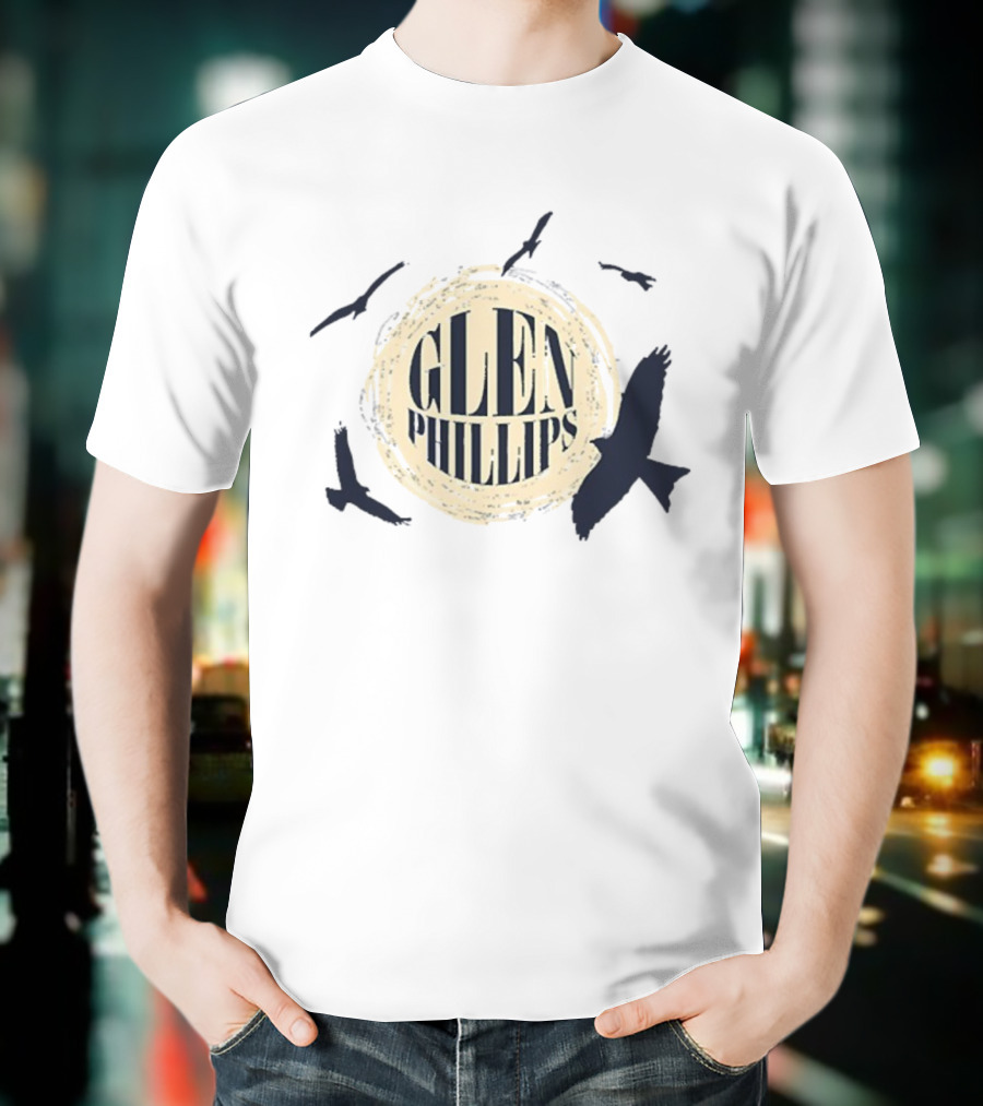 Glen Phillips Birds Of Prey Soaring Silhouettes T-Shirt