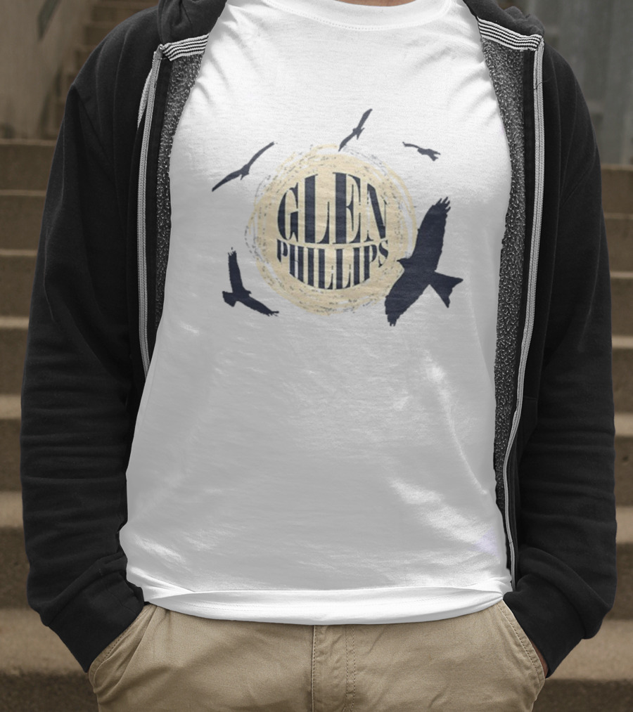 Glen Phillips Birds Of Prey Soaring Silhouettes T-Shirt
