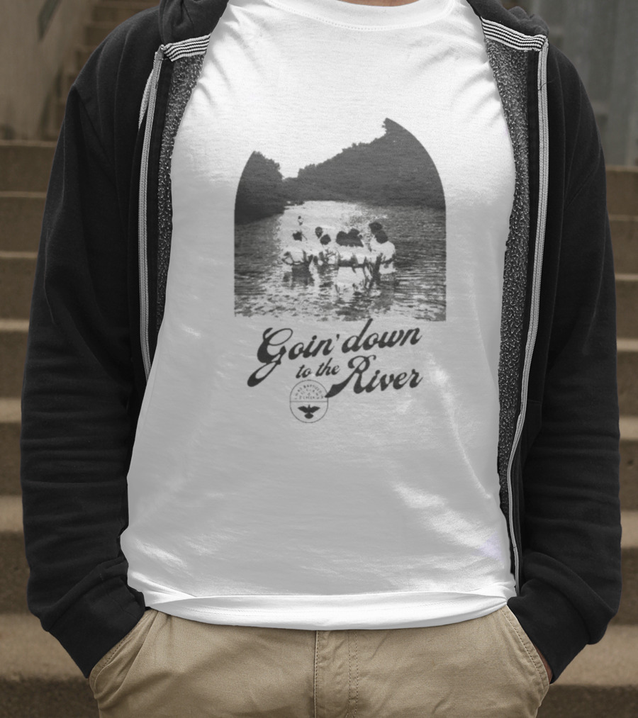 Goin' Down To The River Baptism Scene T-Shirt
