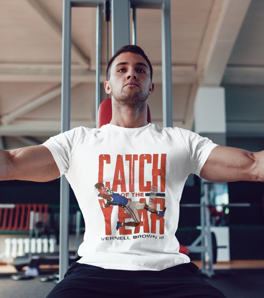 Vernell Brown III Catch Of The Year Football Action T-Shirt