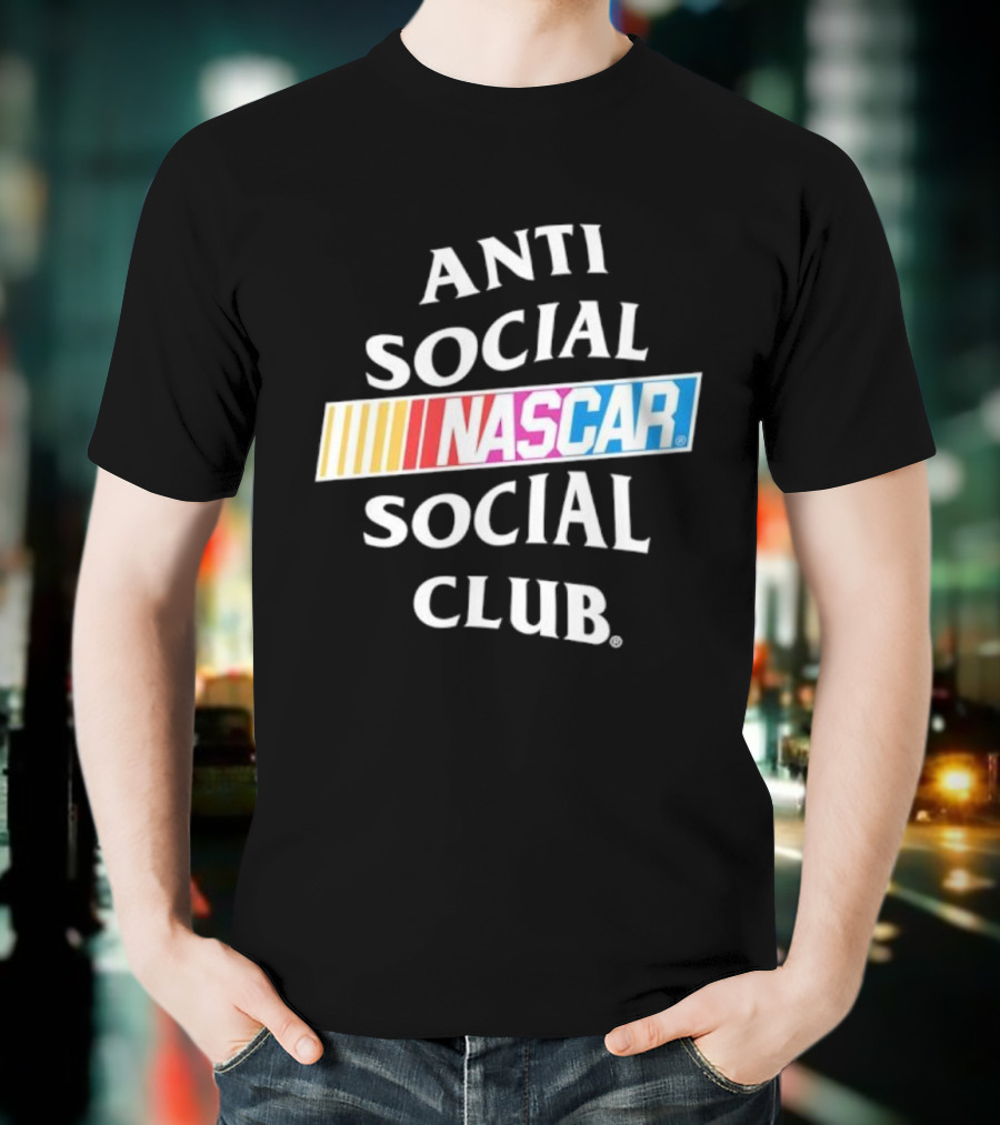 ANTI SOCIAL SOCIAL CLUB NASCAR Collaboration T-Shirt