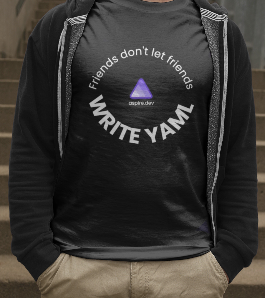 Friends Don’t Let Friends Write YAML Coder Humor At Emplem Dev T-Shirt
