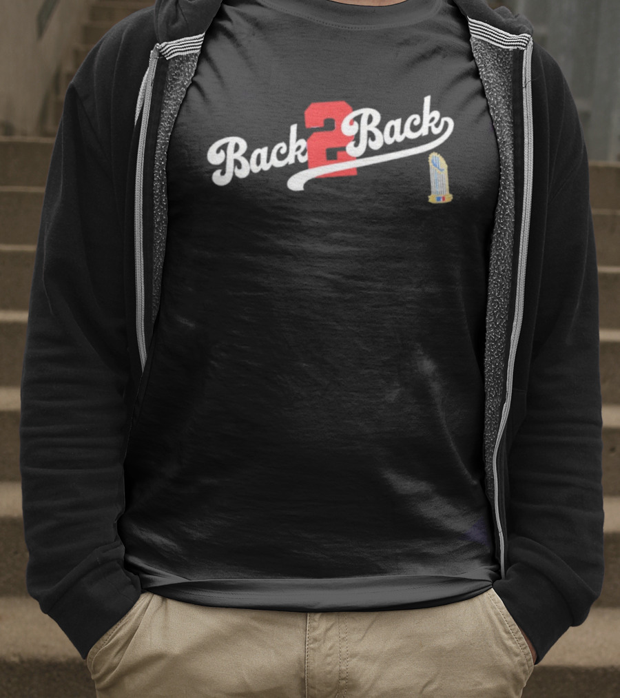 Los Angeles Dodgers Back 2 Back World Series Champions T-Shirt