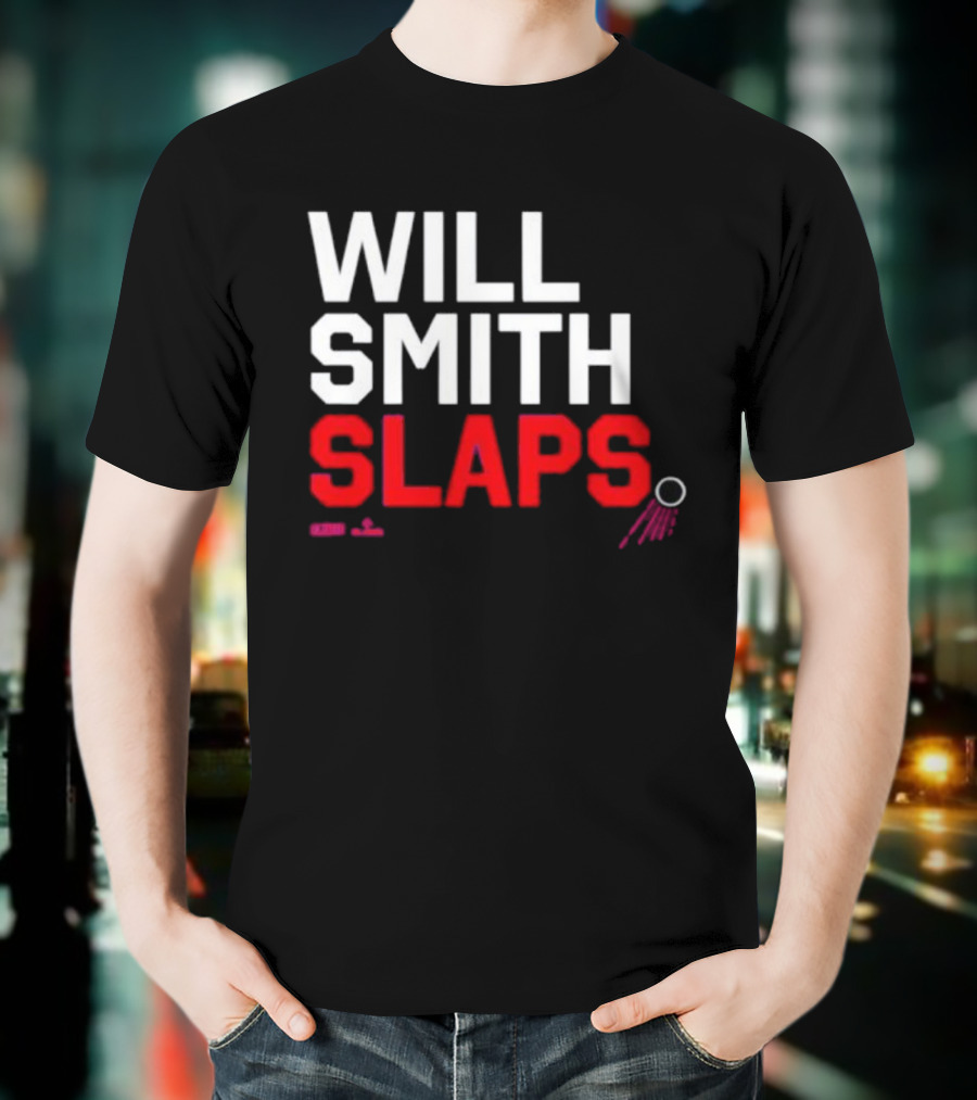 Los Angeles Dodgers Will Smith Slaps Major League Baseball Humor T-Shirt